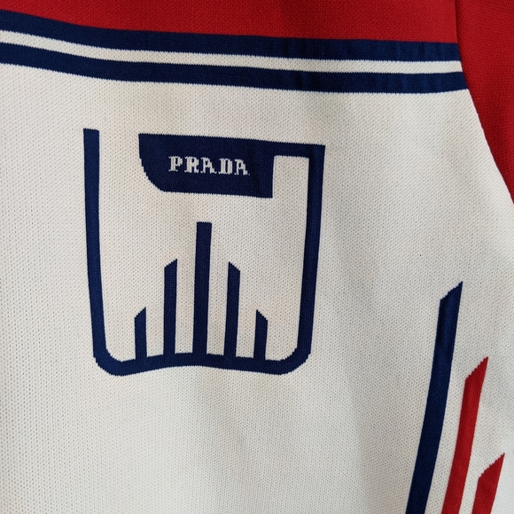 Prada logo sweater S(IT36) BNWT - Picture 6 of 11